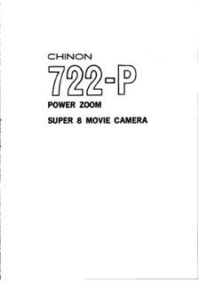 Chinon 722 manual. Camera Instructions.